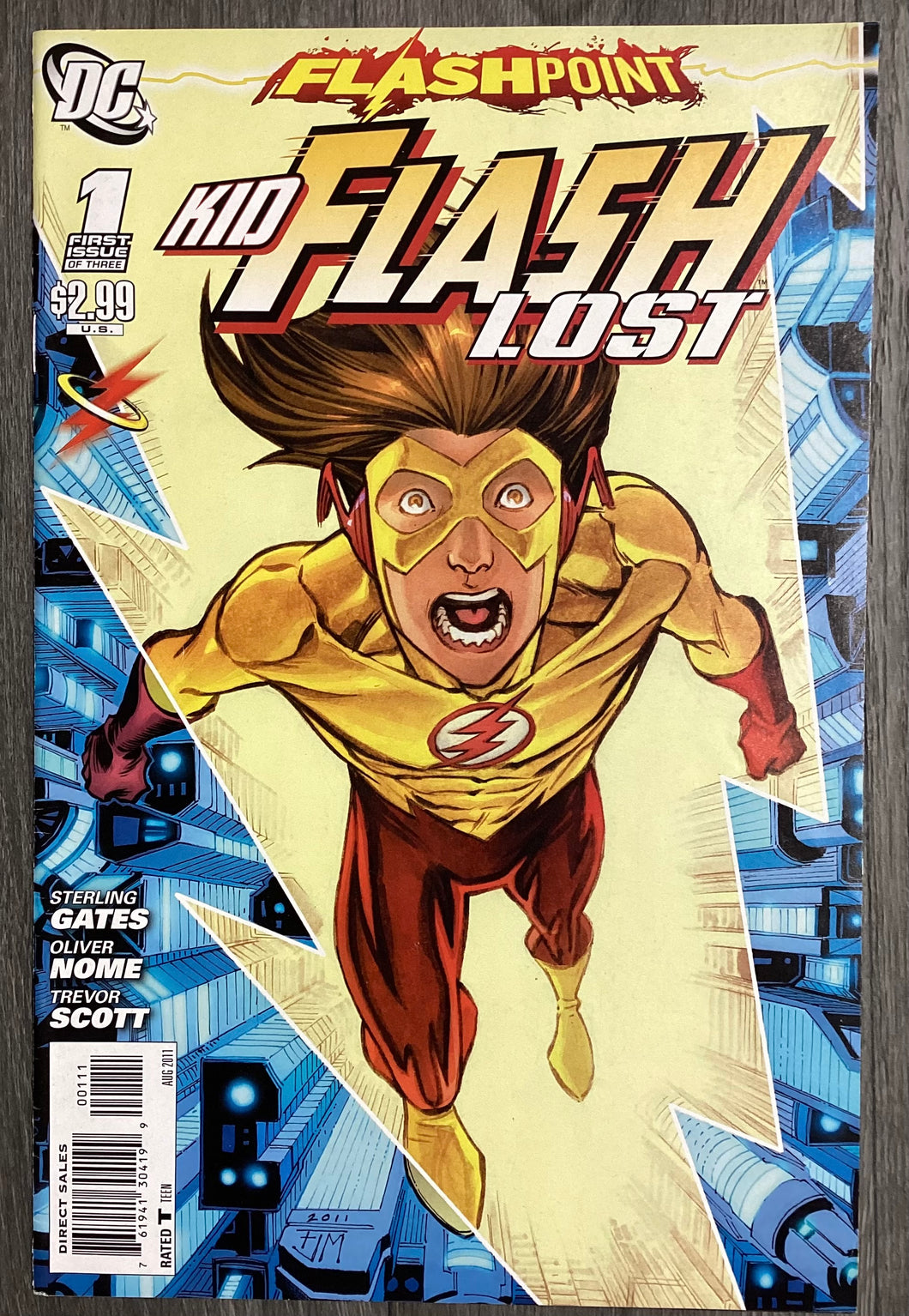 Flashpoint: Kid Flash Lost No. #1 2011 DC Comics