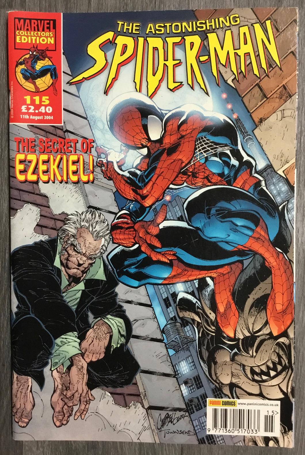 The Astonishing Spider-Man No. #115 2004 Marvel Panini Comics