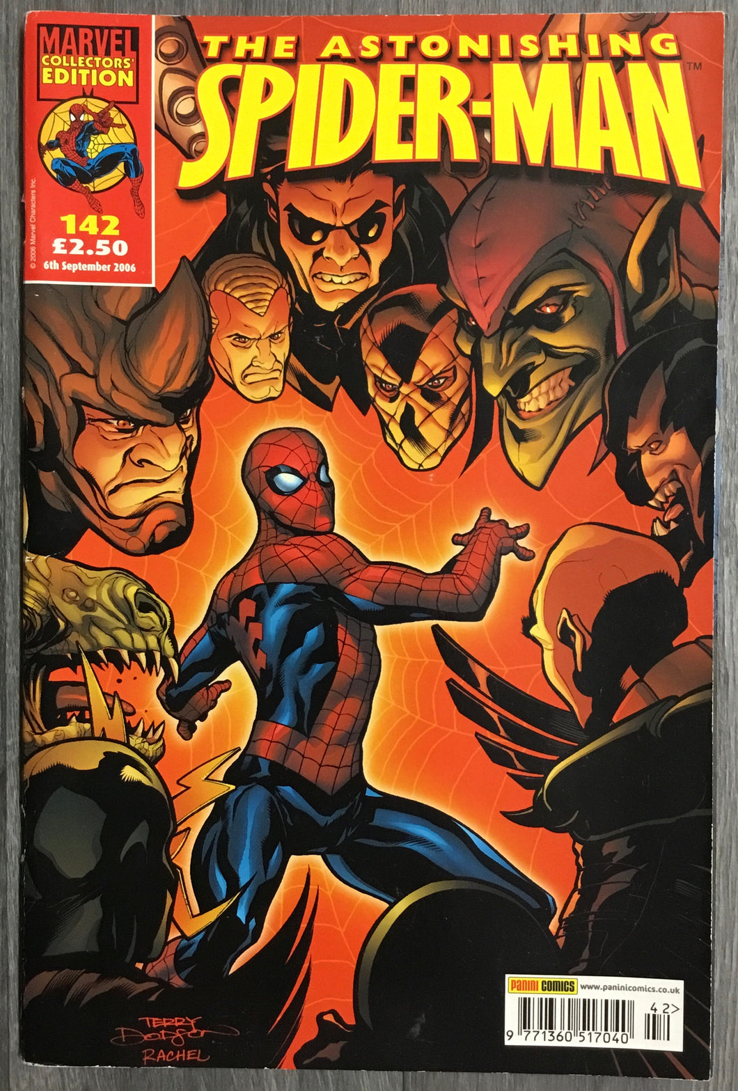 The Astonishing Spider-Man No. #142 2006 Marvel Panini Comics