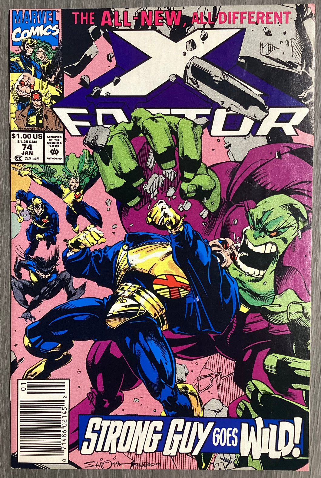 X-Factor No. #74 1992 Marvel Comics