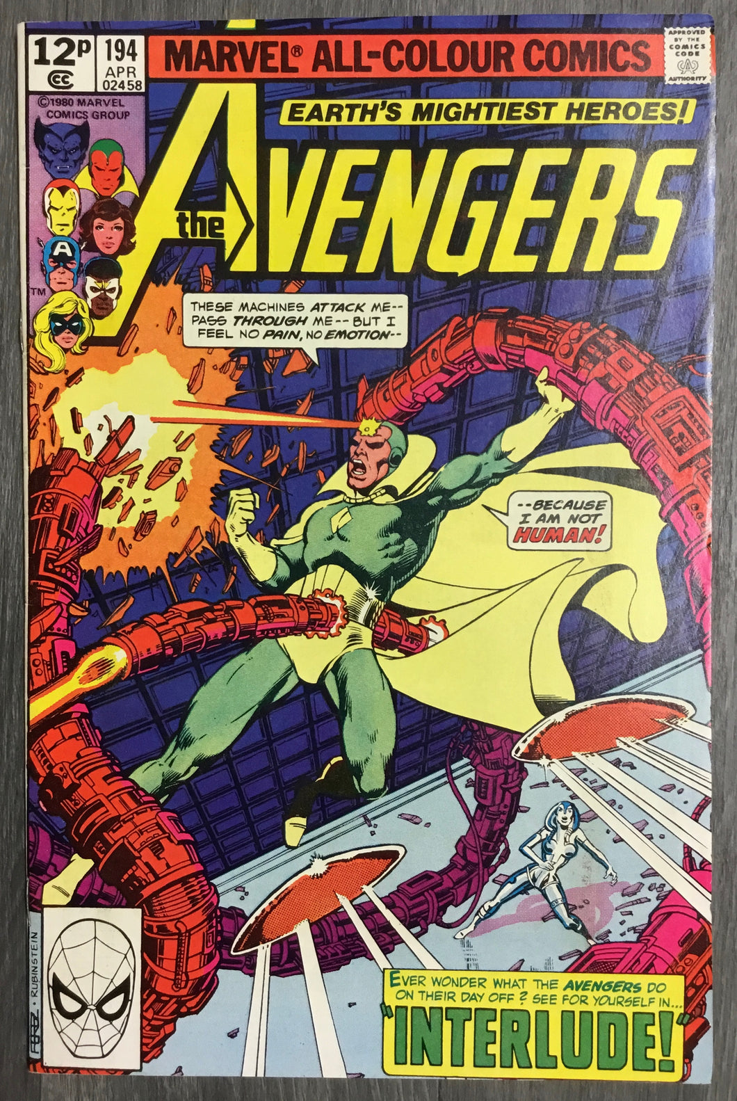 The Avengers No. #194 1979 Marvel Comics