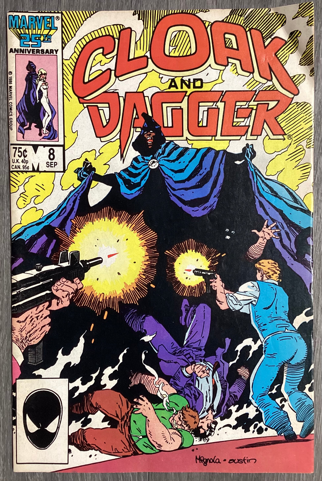 Cloak & Dagger No. #8 1986 Marvel Comics