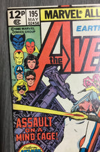 Load image into Gallery viewer, The Avengers No. #195 1979 Marvel Comics
