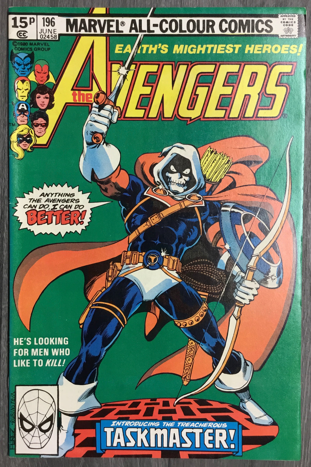 The Avengers No. #196 1979 Marvel Comics