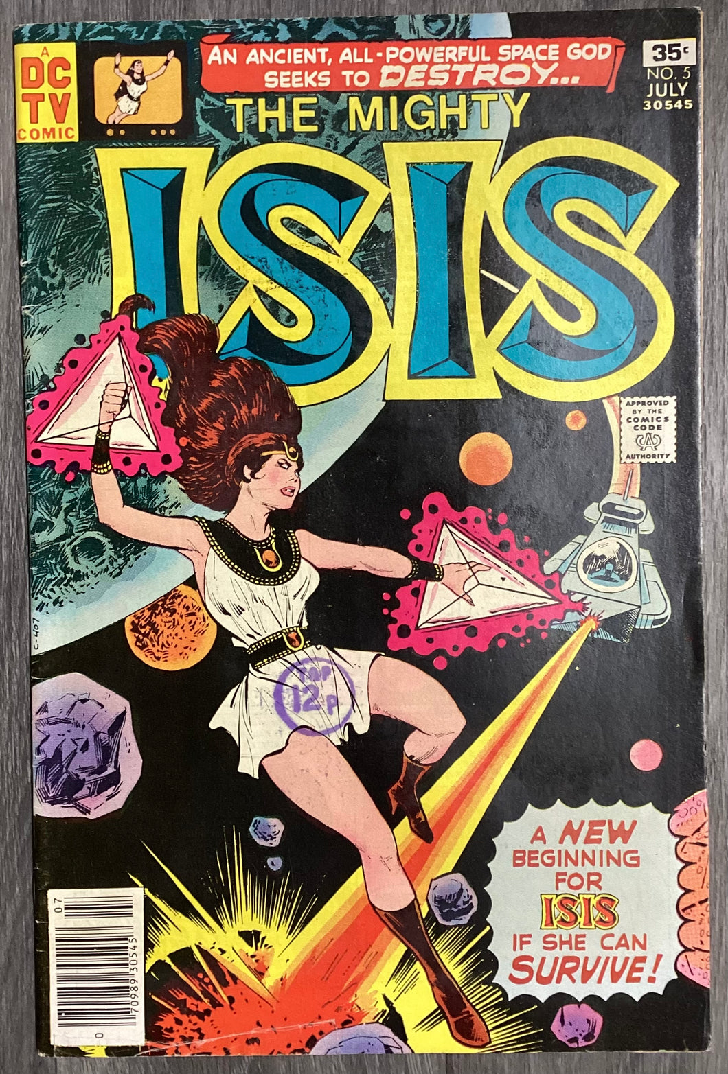 The Mighty Isis No. #5 1977 DC Comics