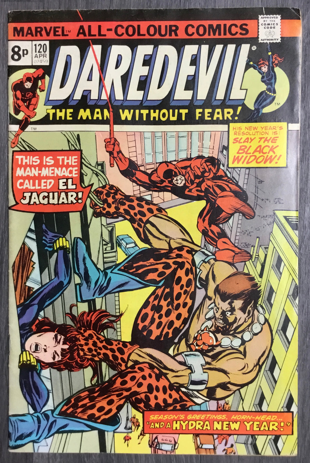 Daredevil No. #120 1975 Marvel Comics