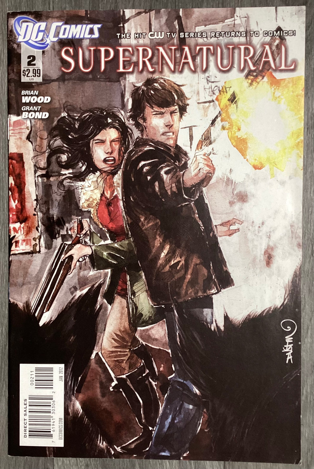 Supernatural No. #2 2012 DC Comics