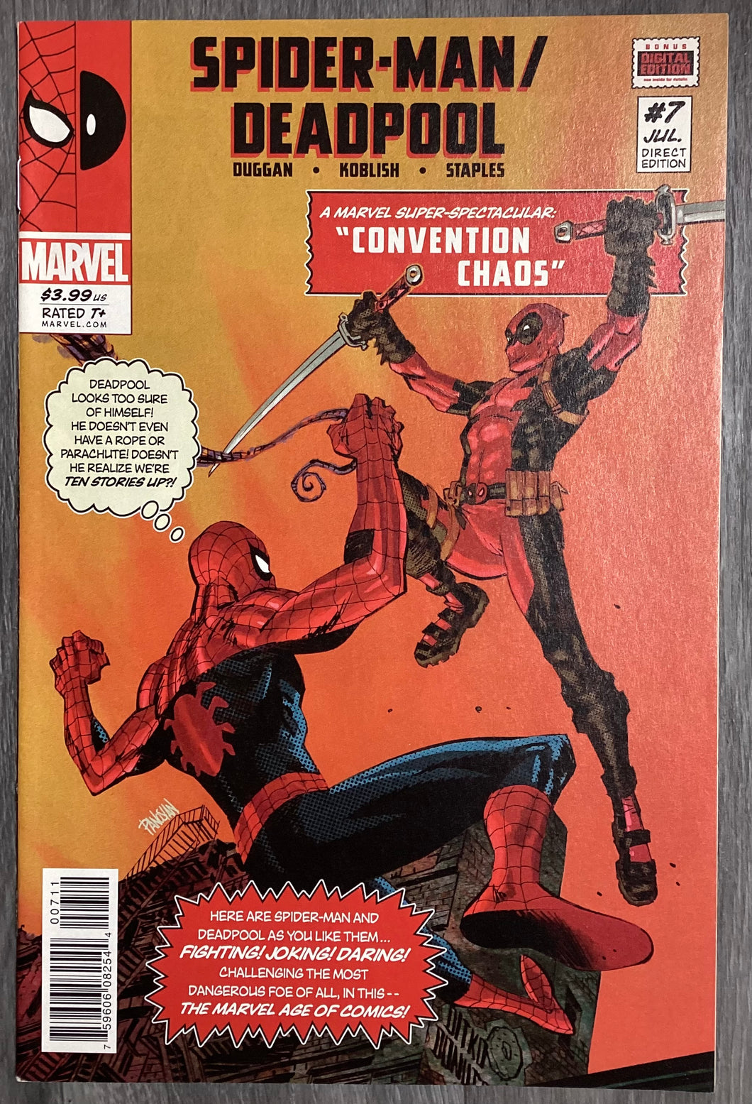 Spider-Man/Deadpool No. #7 2016 Marvel Comics