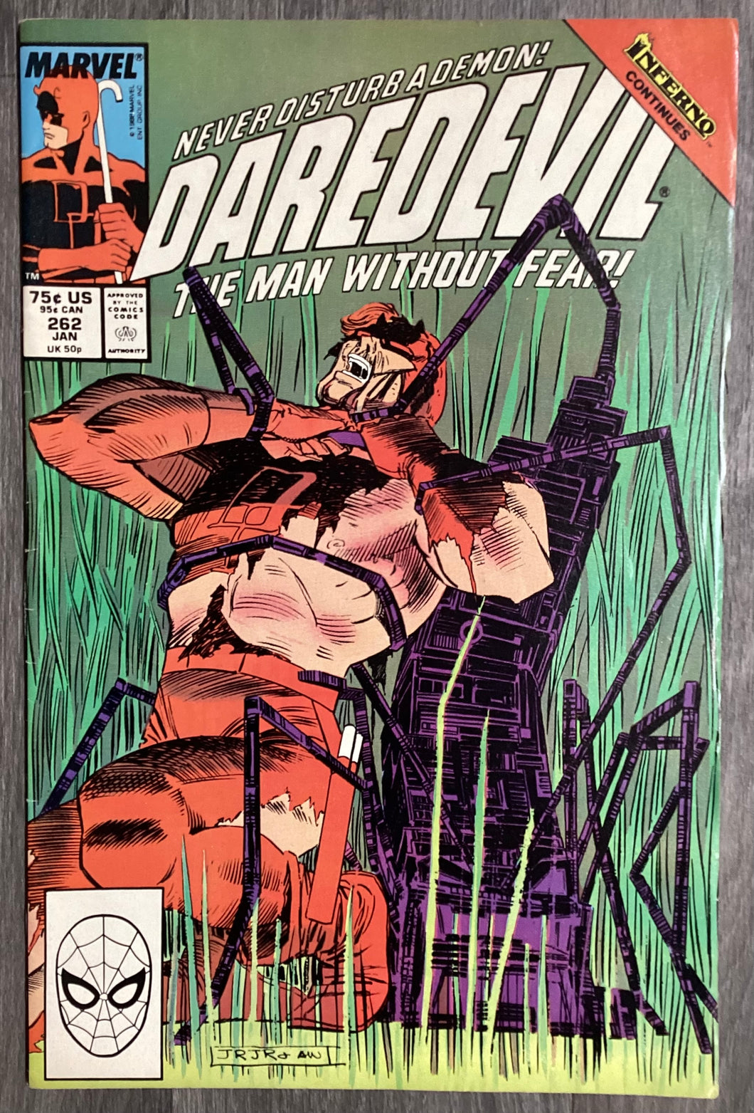 Daredevil No. #262 1989 Marvel Comics