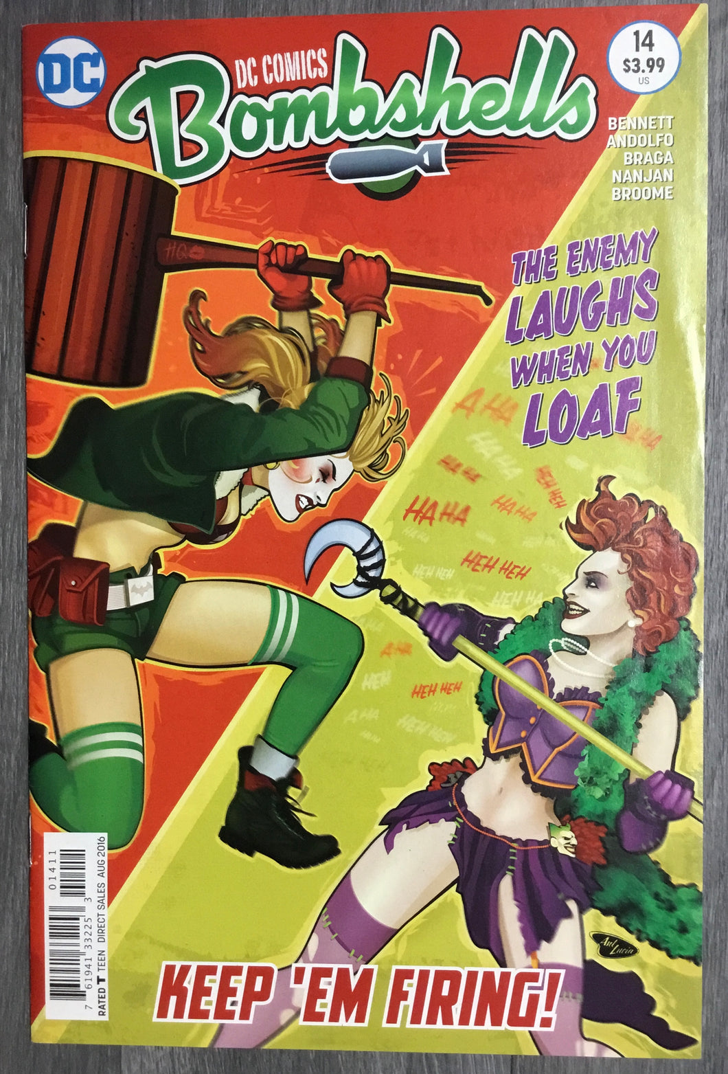 DC Comics: Bombshells No. #14 2016 DC Comics