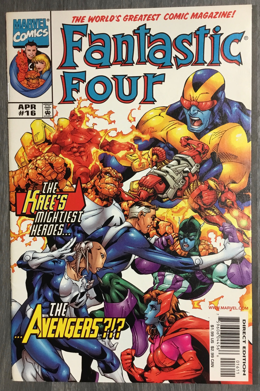 Fantastic Four No. #16 1999 Marvel Comics