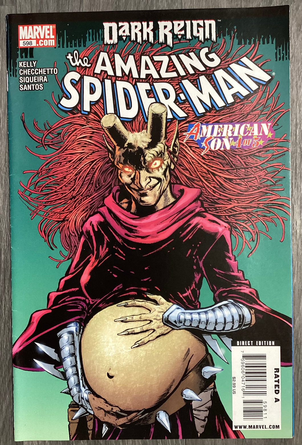 The Amazing Spider-Man No. #598 2009 Marvel Comics