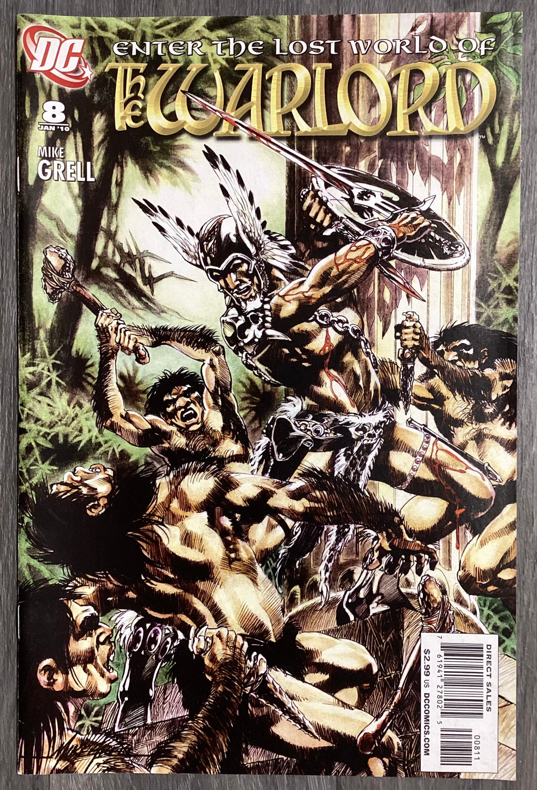 Warlord No. #8 2010 DC Comics