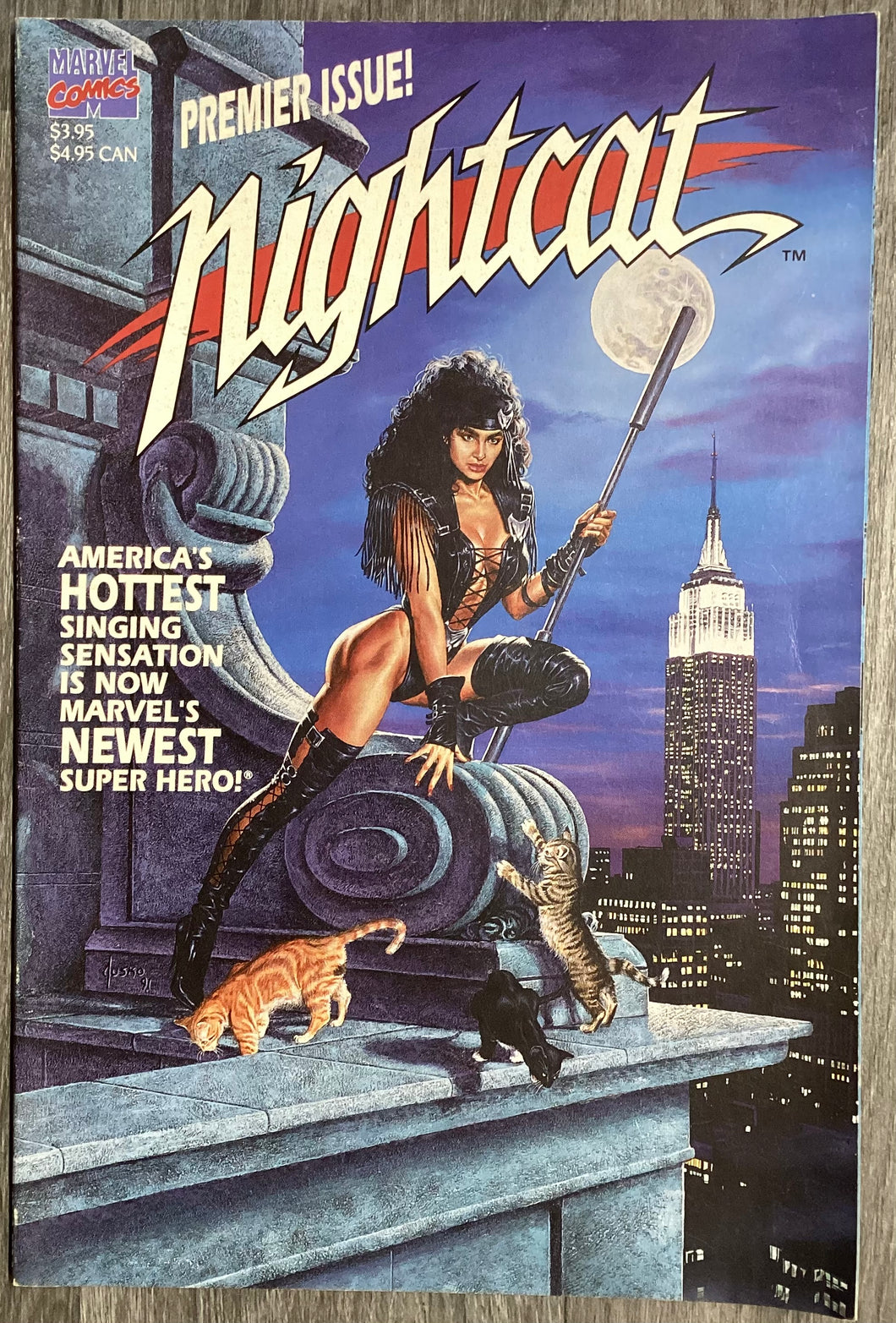 Nightcat No. #1 1991 Marvel Comics