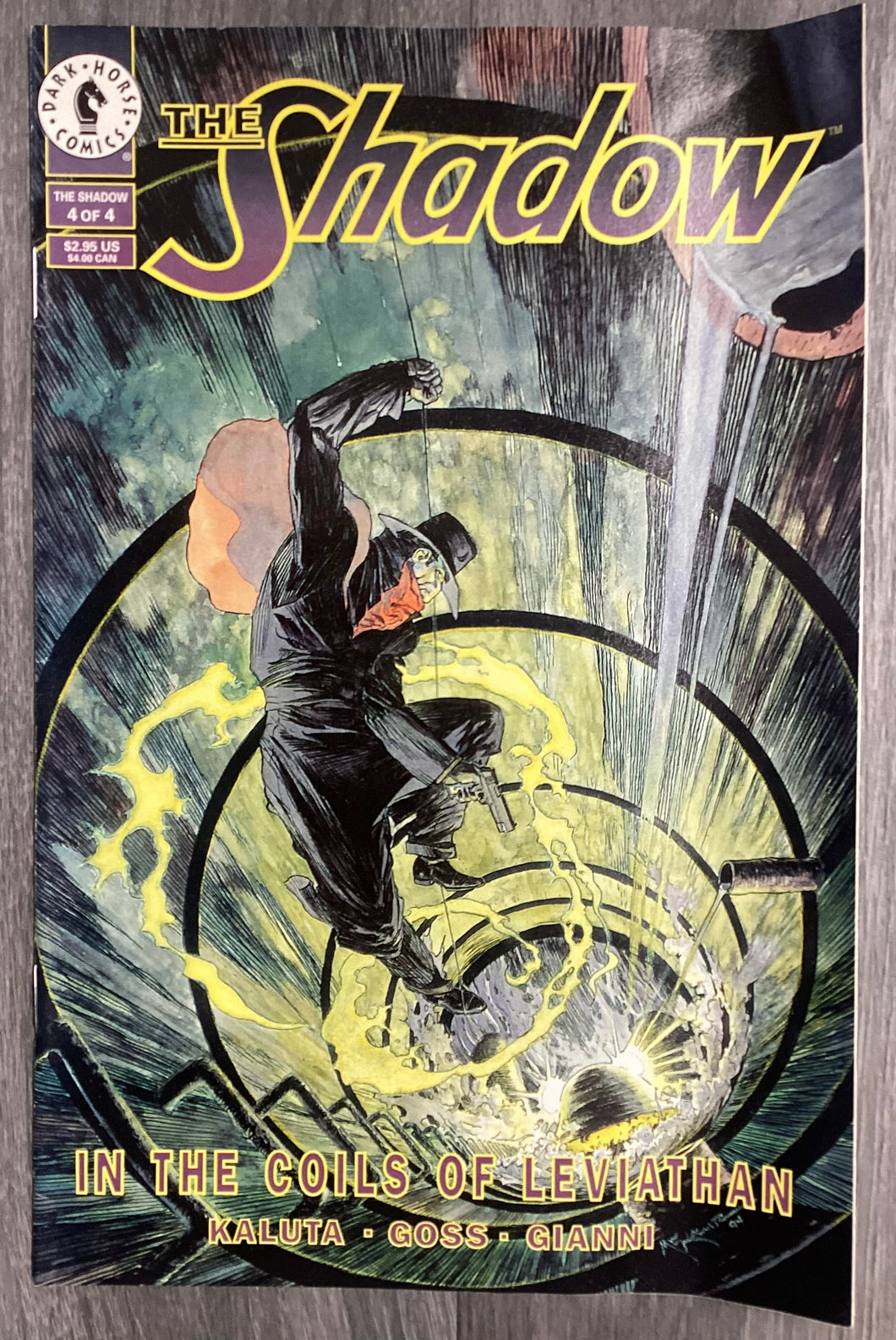 The Shadow: In the Coils of Leviathan No. #4 1994 Dark Horse Comics