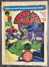 Load image into Gallery viewer, Spider-Man &amp; Hulk Team-Up No. #431 1981 Marvel Comics UK
