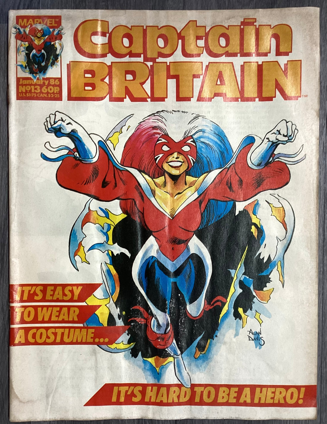 Captain Britain No. #13 1986 Marvel Comics UK
