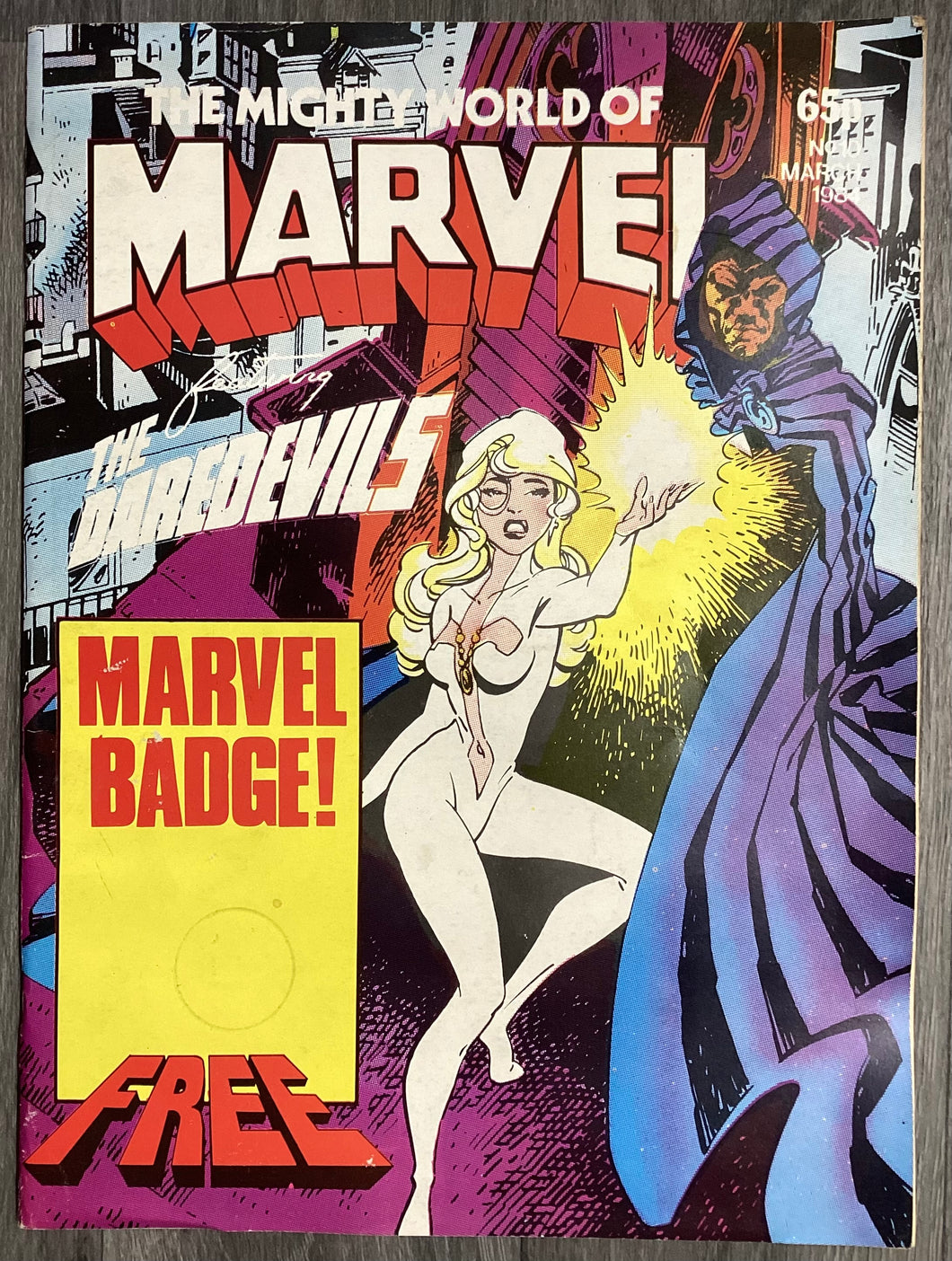 The Mighty World of Marvel No. #10 1984 Marvel Comics UK