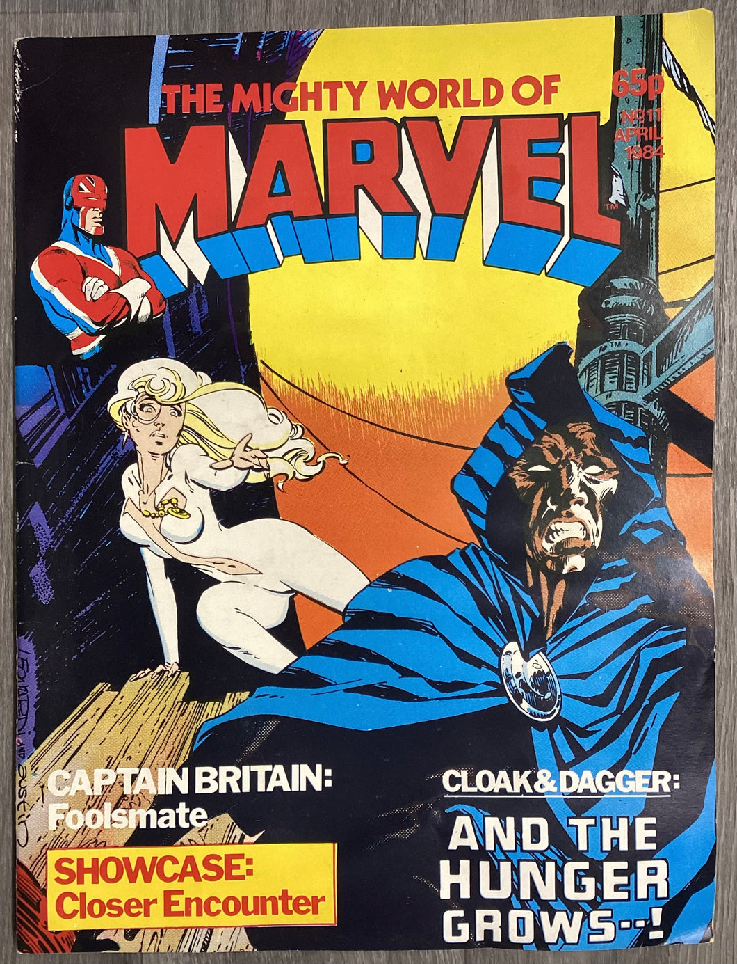 The Mighty World of Marvel No. #11 1984 Marvel Comics UK