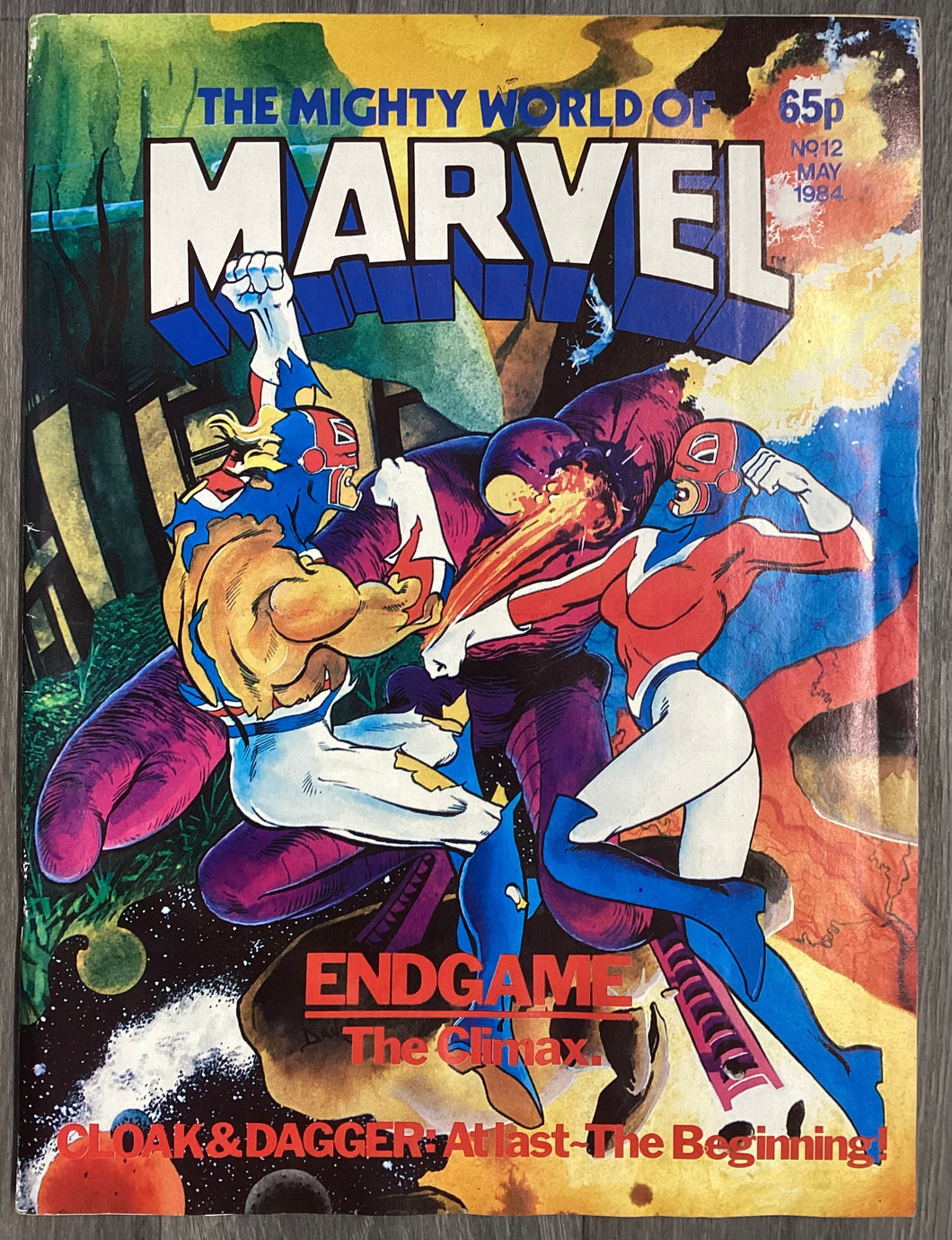The Mighty World of Marvel No. #12 1984 Marvel Comics UK