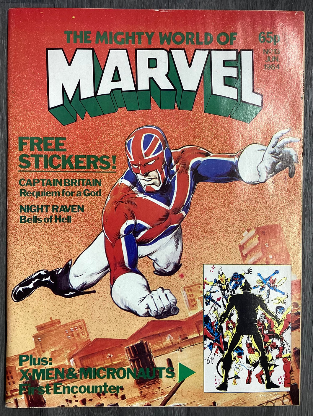 The Mighty World of Marvel No. #13 1984 Marvel Comics UK
