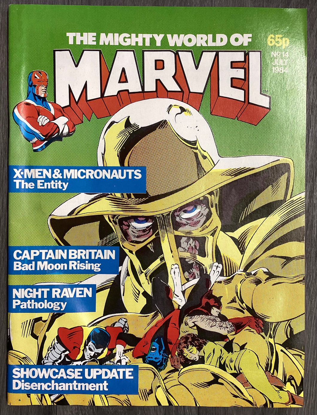 The Mighty World of Marvel No. #14 1984 Marvel Comics UK