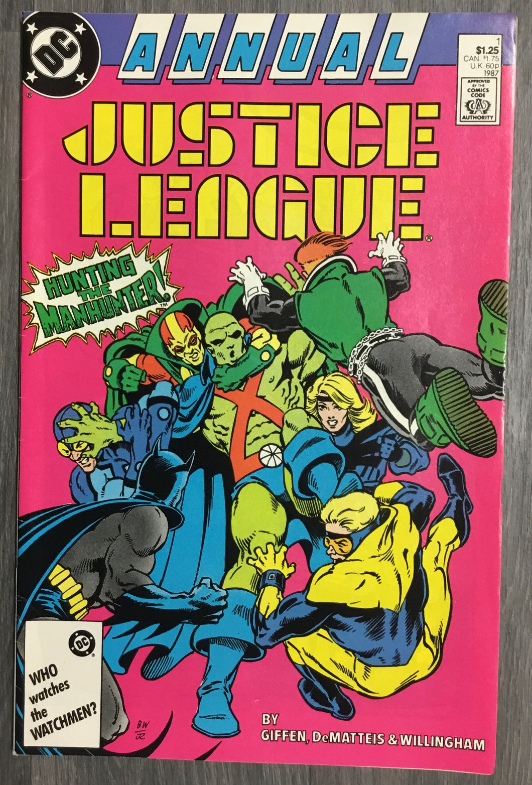 Justice League Annual No. #1 1987 DC Comics