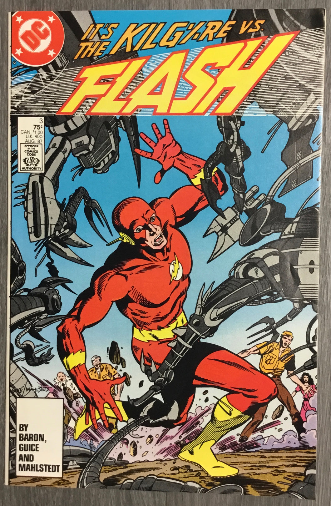 The Flash No. #3 1987 DC Comics