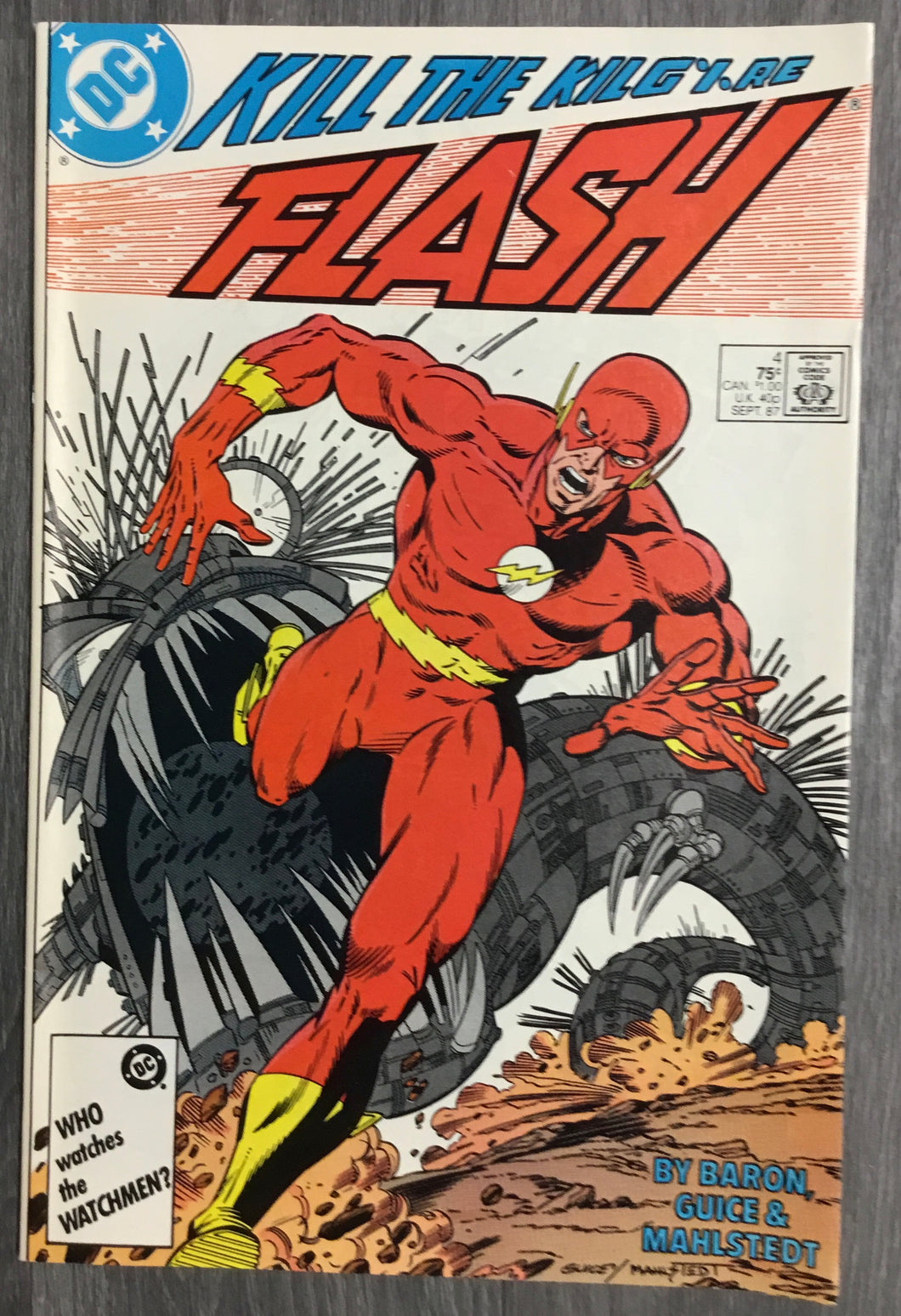 The Flash No. #4 1987 DC Comics