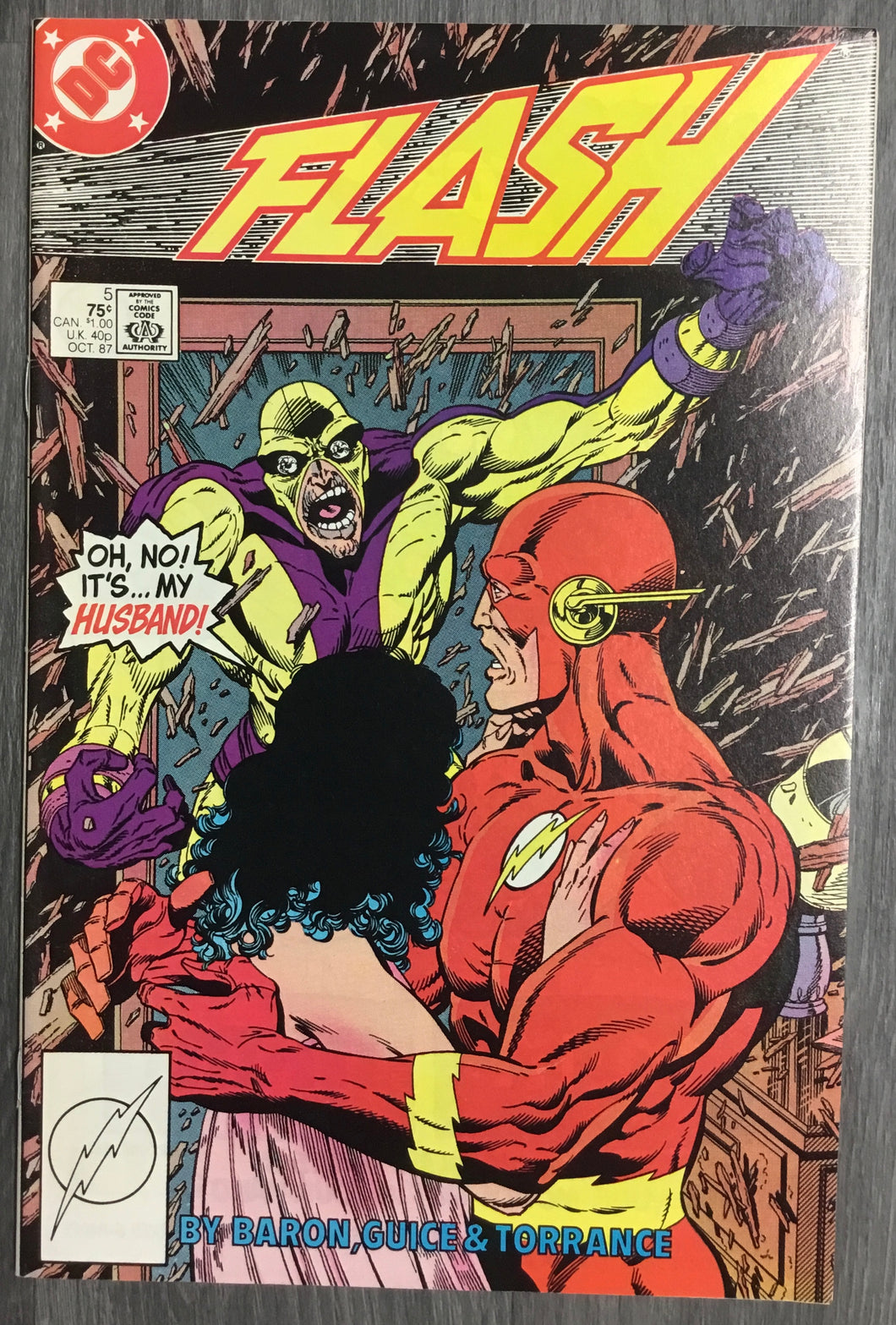 The Flash No. #5 1987 DC Comics