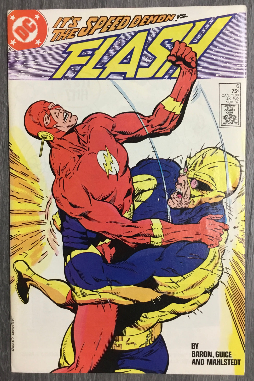 The Flash No. #6 1987 DC Comics