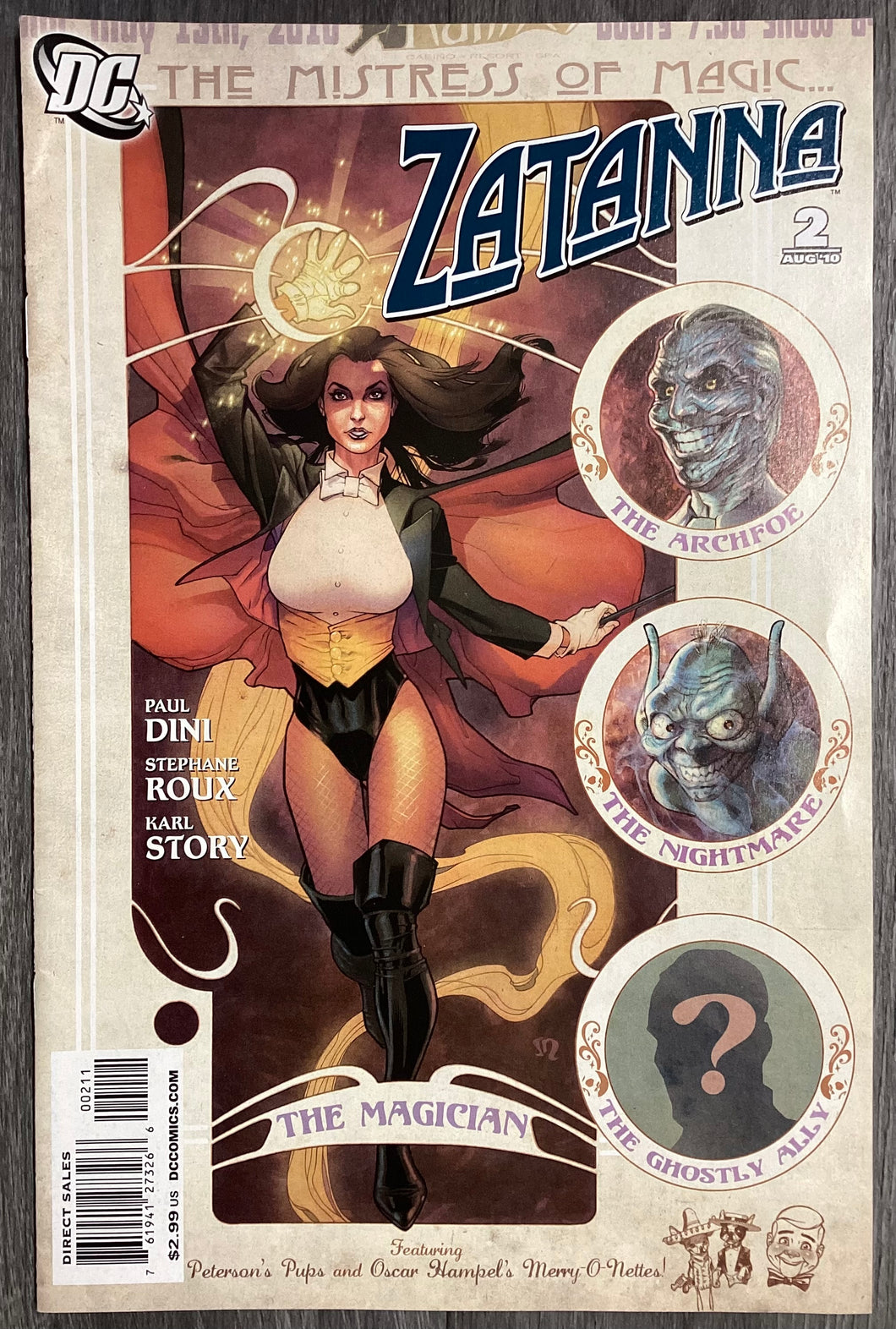 Zatanna No. #2 2010 DC Comics