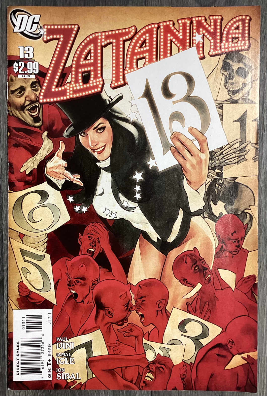 Zatanna No. #13 2011 DC Comics