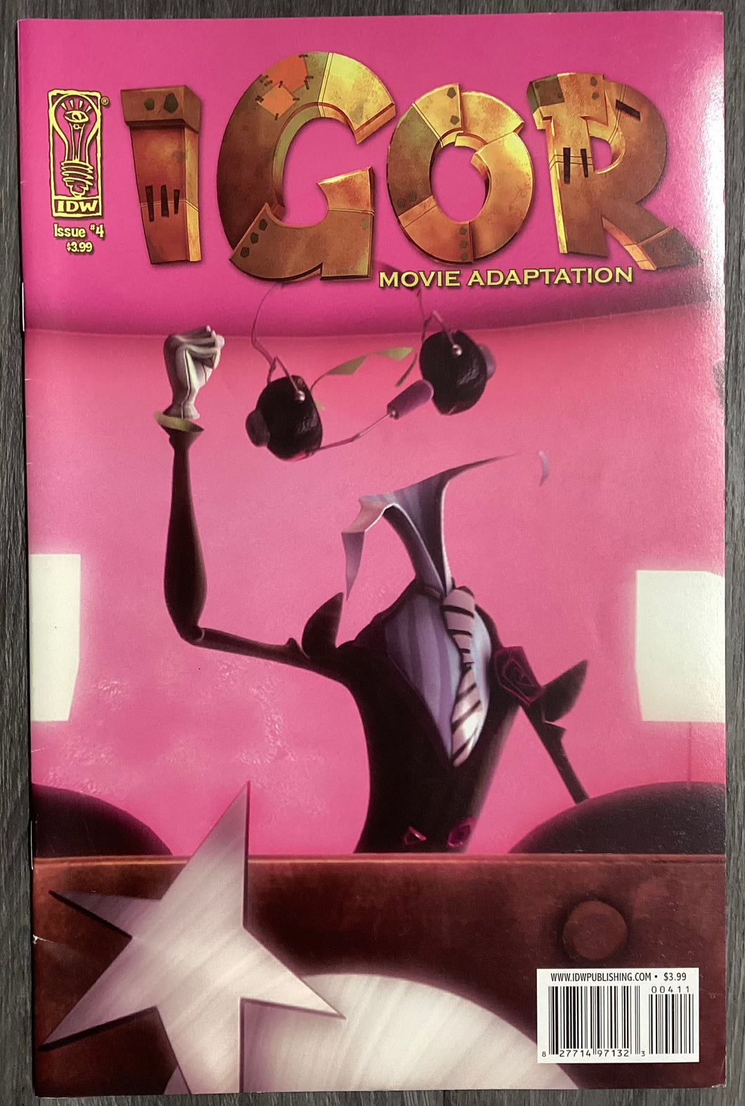 Igor Movie Adaptation No. #4 2008 IDW Comics