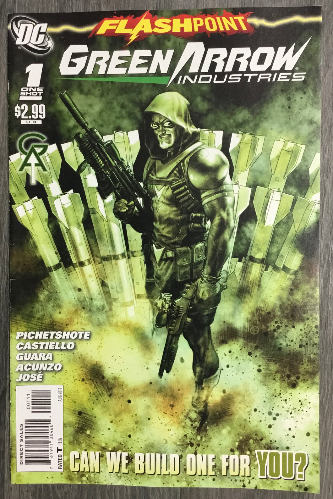 Flashpoint: Green Arrow Industries No. #1 One-Shot 2011 DC Comics