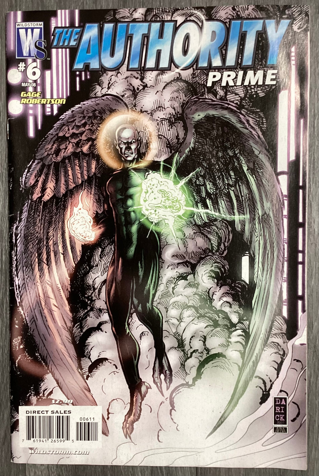 The Authority: Prime No. #6 2008 Wildstorm Comics