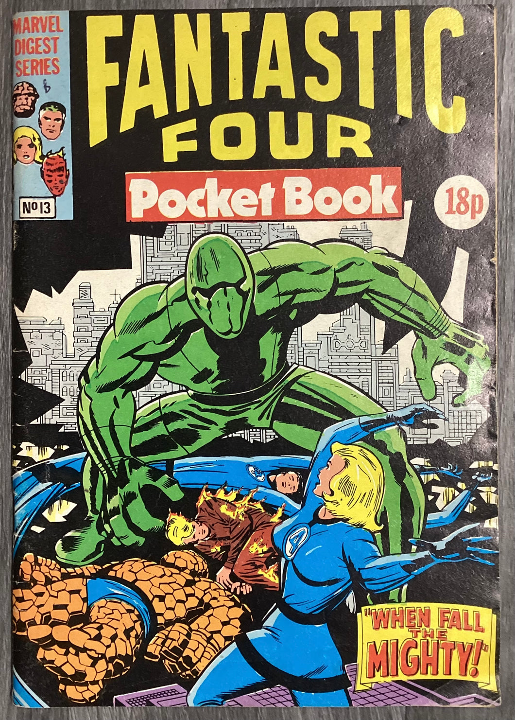 Fantastic Four Pocket Book No. #13 1981 Marvel Comics UK