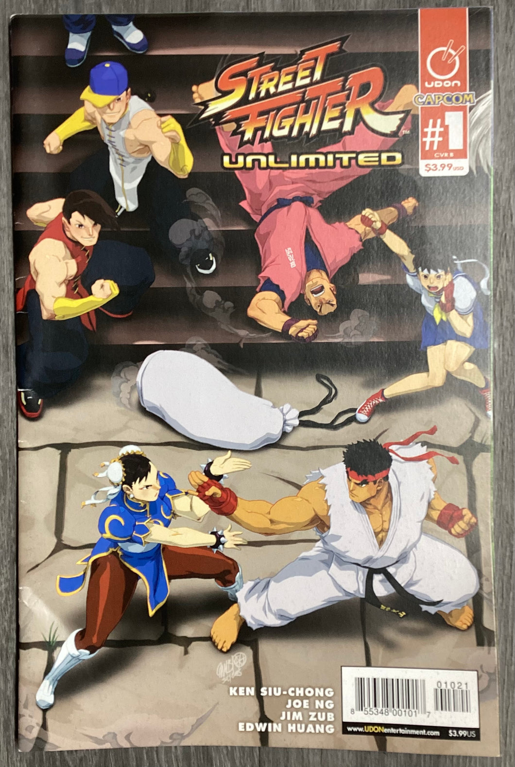 Street Fighter Unlimited No. #1(B) 2015 Udon Comics