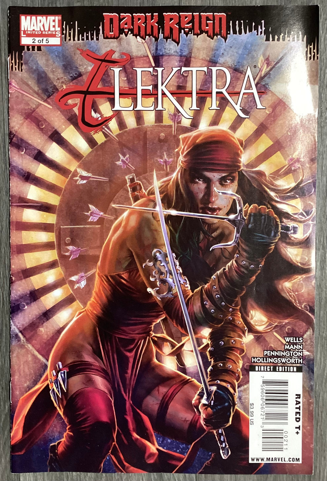 Dark Reign: Elektra No. #2 2009 Marvel Comics