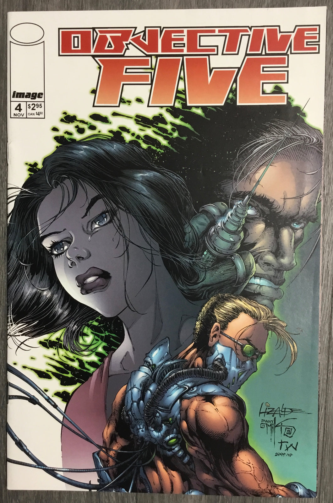 Objective Five No. #4 2000 Image Comics