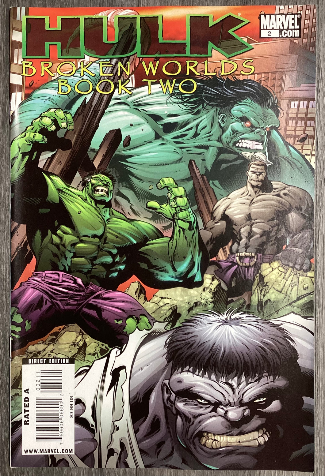 Hulk: Broken Worlds No. #2 2009 Marvel Comics