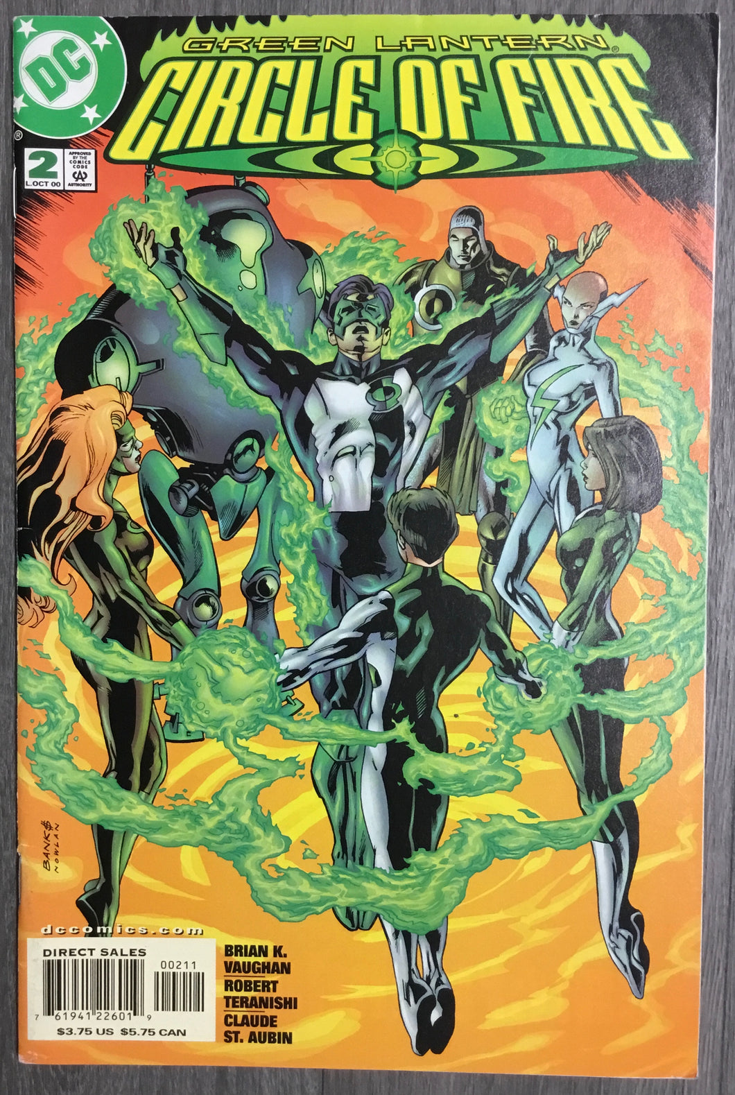 Green Lantern: Circle of Fire No. #2 2000 DC Comics