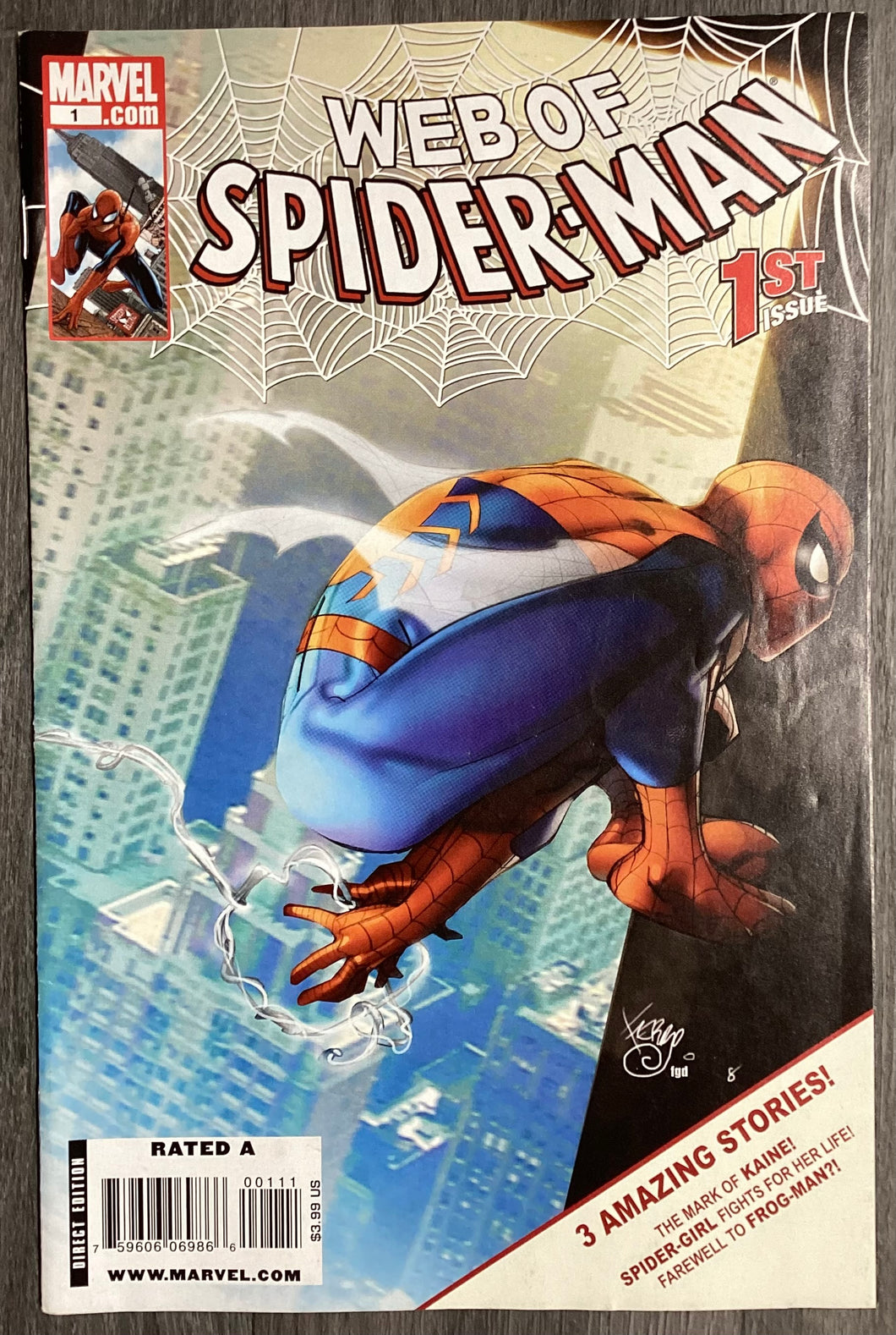 Web of Spider-Man No. #1 2009 Marvel Comics