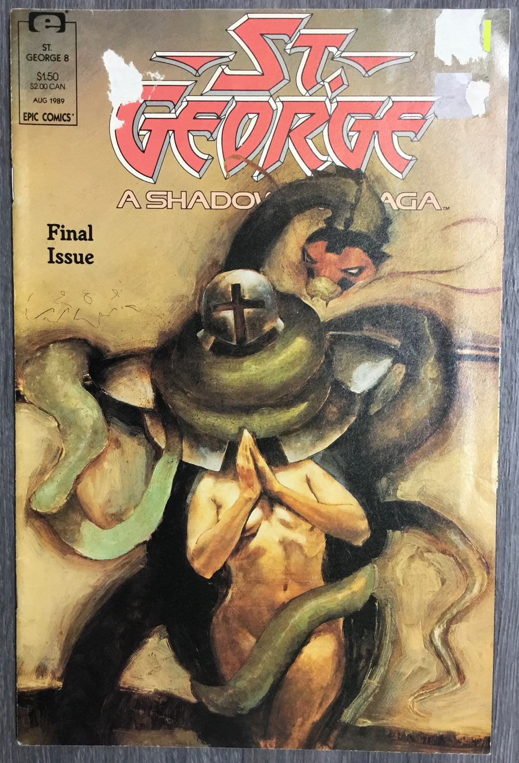 St. George No #8 1989 Epic Comics
