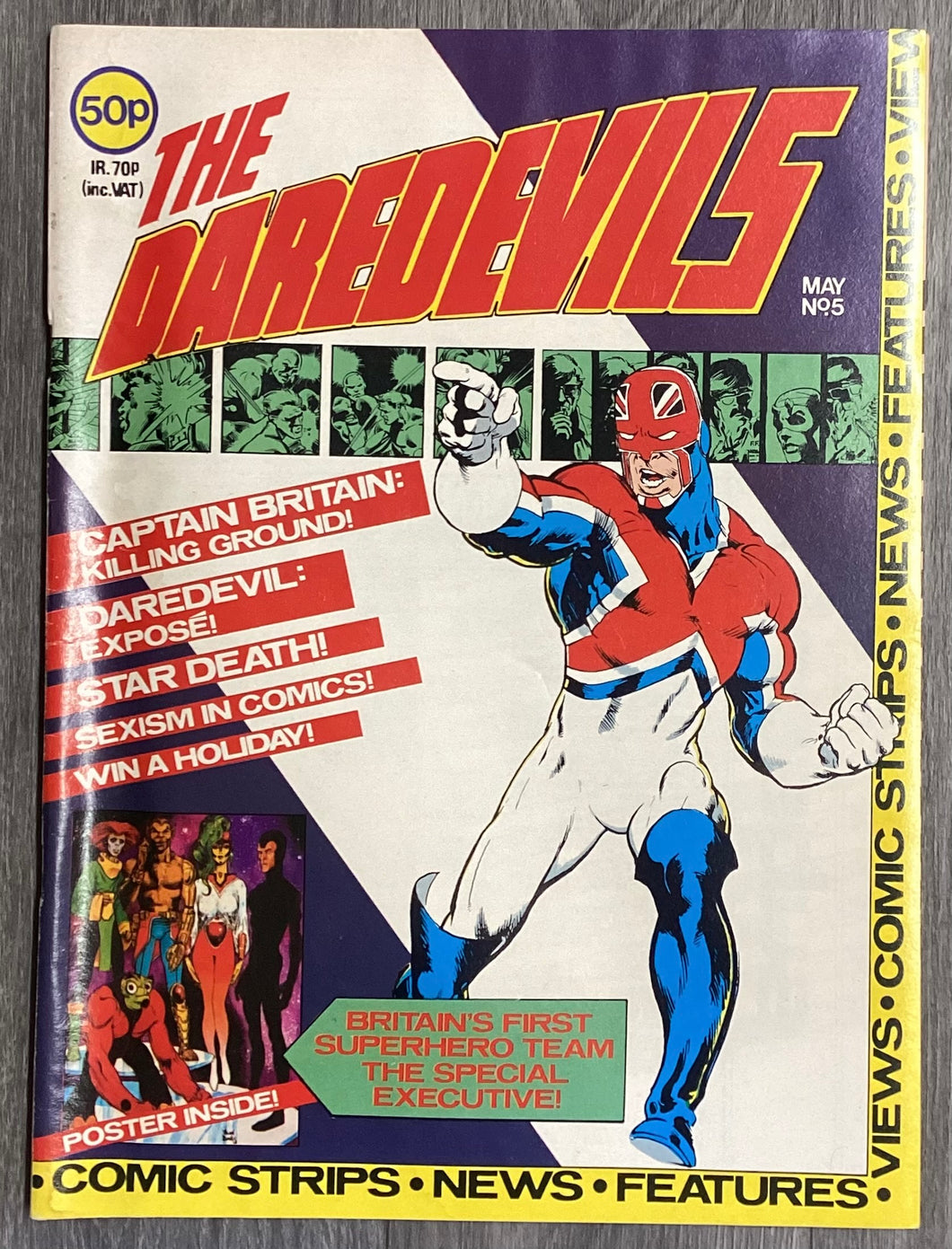 The Daredevils No. #5 1983 Marvel Comics UK