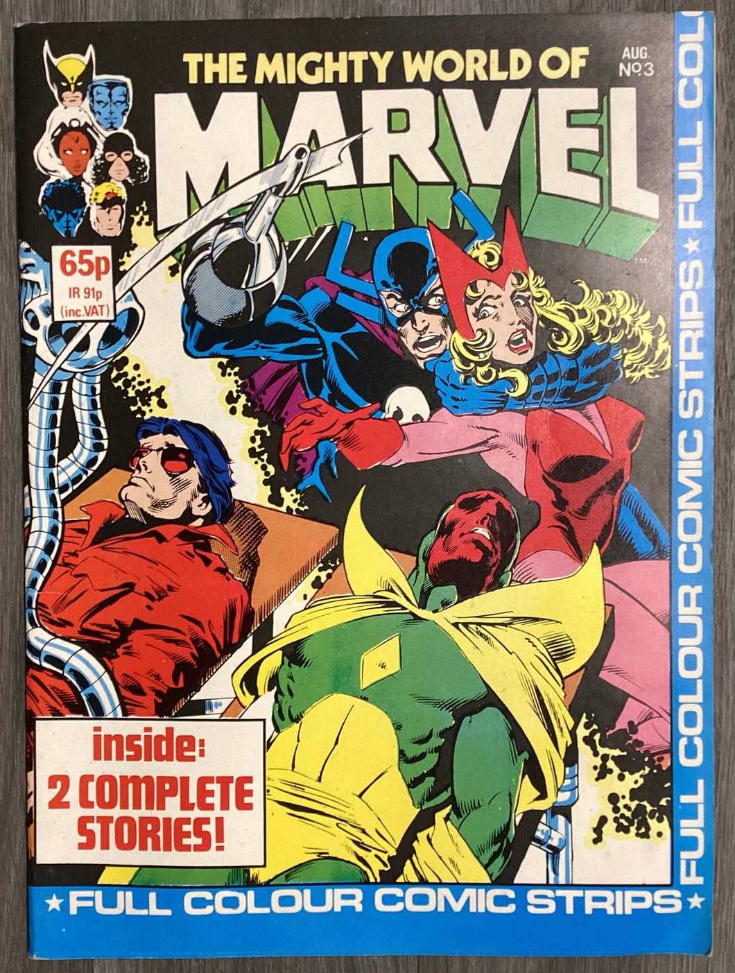 The Mighty World of Marvel No. #3 1983 Marvel Comics UK