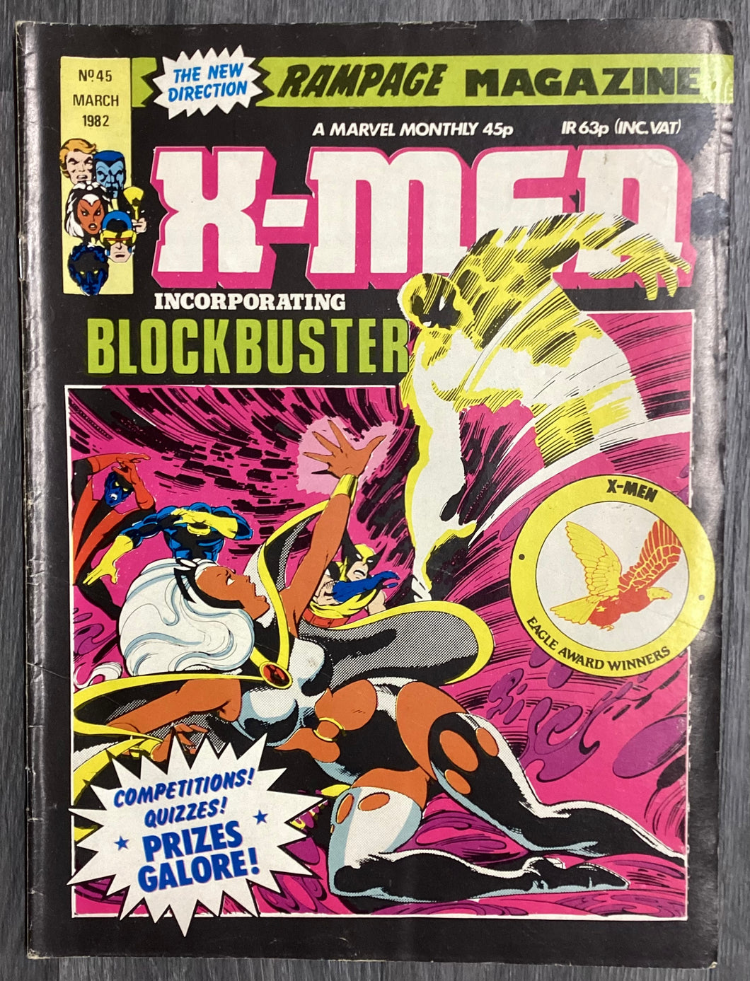 Rampage Magazine No. #45 1982 Marvel Comics UK