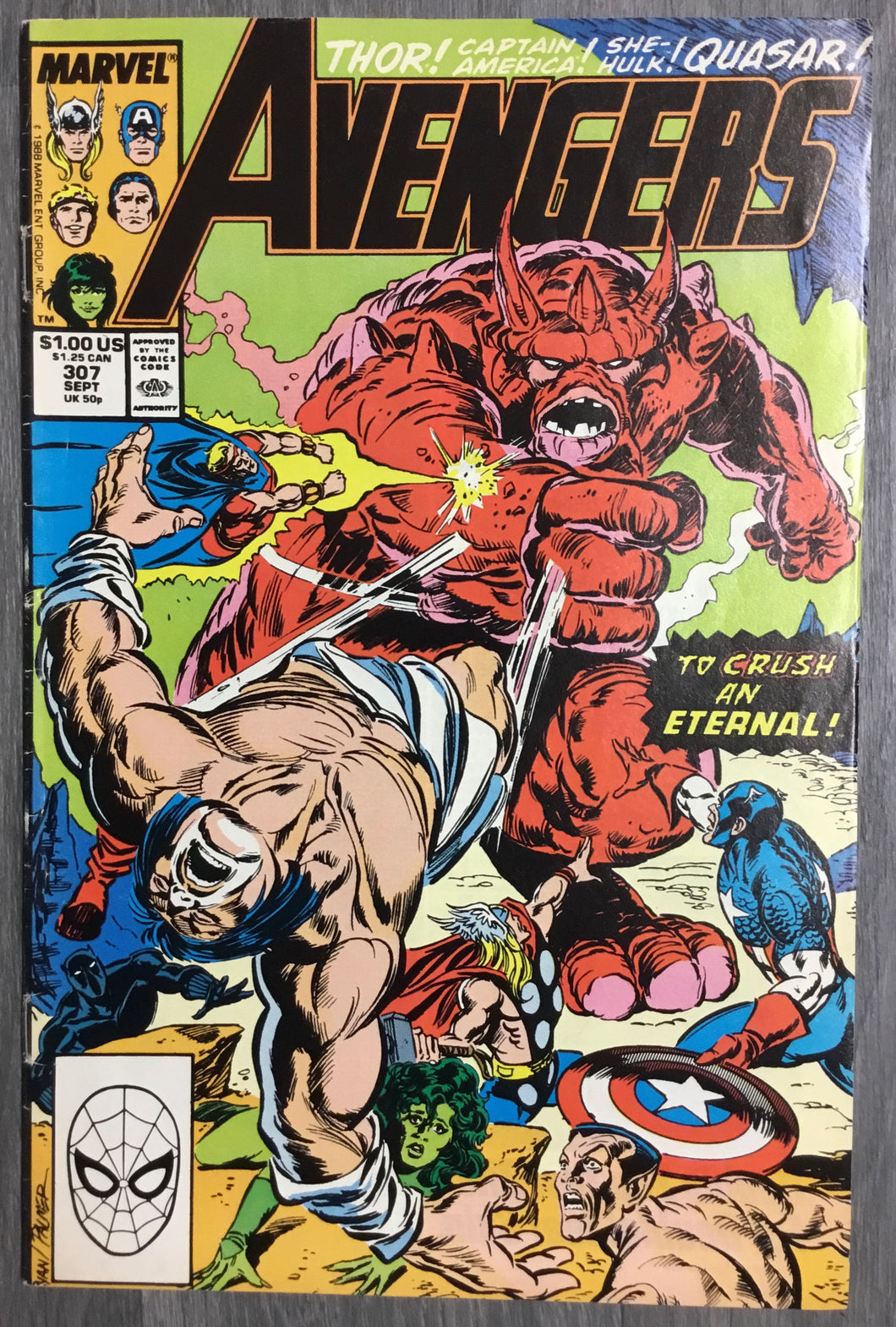 Avengers No. #307 1989 Marvel Comics