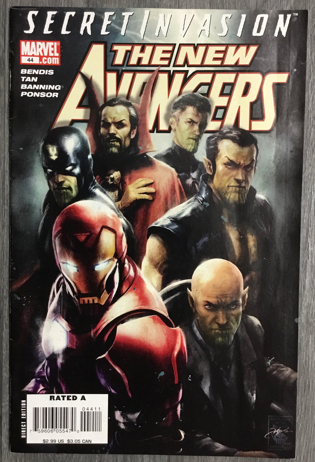 The New Avengers No. #44 2008 Marvel Comics