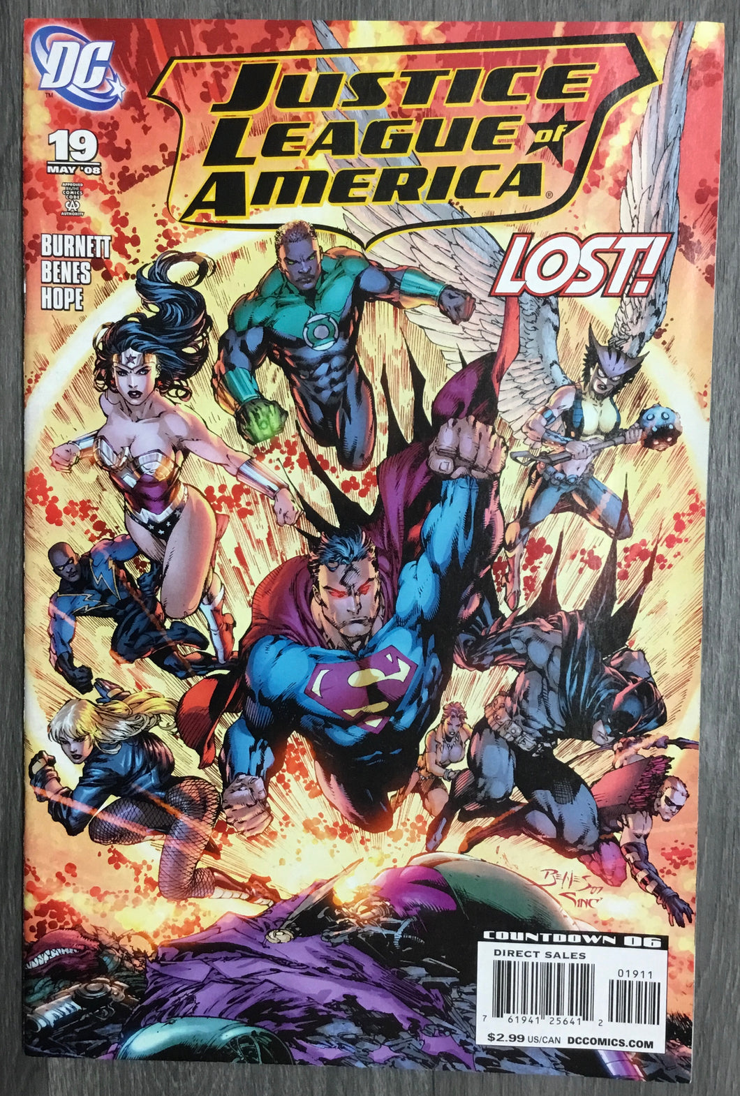 Justice League of America No. #19 2008 DC Comics